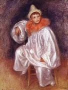 Pierre Renoir White Pierrot France oil painting reproduction